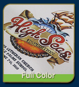 4 color process full color screen printing arizona